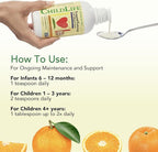 ChildLife Essentials Liquid Calcium Supplement for Kids - Baby Calcium with Magnesium, Zinc, and Vitamin D3 - Orange Flavor, 16 fl oz (2 Pack)