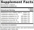 Vitanica Flora Symmetry, Shelf Stable Probiotic Supplement, Dr Formulated Probiotics for Women, Probiotics for Men and Adults, Acidophilus Probiotic, Non-GMO, Vegetarian, 60 Count (Flora Symmetry)