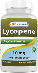 Best Naturals Lycopene Tomato Extract 10 mg 240 Tablets