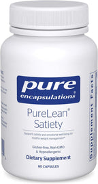 Pure Encapsulations PureLean Satiety - Supports Fullness Signaling, Nutrient Metabolism & Healthy Eating Habits* - Gluten-Free & Non-GMO - 60 Capsules (60 Servings)