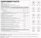 L-Theanine 400mg Gummies, L Theanine Supplement for Kids & Adults with Magnesium Glycinate, GABA, Ashwagandha, L'theanine Chewable for Restful Sleep, Stress Support, Relaxation, Calm, 60 Day Supply