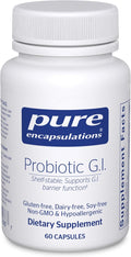 Pure Encapsulations Probiotic G.I. - Shelf Stable Probiotic for Intestinal Health & Gastrointestinal Support - with Lactobacillus & Bifidobacterium - 60 Capsules