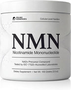 Prime Powders NMN Powder | 100g Fast Dissolve Powder Supplement | 500mg Nicotinamide Mononucleotide per Serving | Manufactured in The USA Third-Party Tested