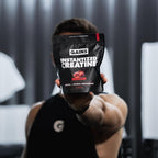 Gains in Bulk Instantized Creatine Monohydrate for Men & Women, Soluble Pre Workout Powder, Supports Muscle Building, Strength and Performance, Bodybuilding Supplements, Sour Raspberry, 30 Servings