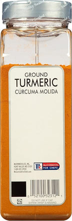 McCormick Culinary Ground Turmeric, 16 oz - One 16 Ounce Container of Powdered Turmeric Spice Perfect for Indian, Southwest Asian, Middle Eastern, and North African Cuisines