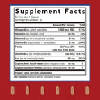 Doctor's Recipes Iron Supplement for Women, 65 mg Iron Bisglycinate, w/Vitamins C, B6, Folic Acid & B12, Beet Root & Spinach, Energy Production & Blood Health, Stomach Friendly, 30 Vegan Capsules