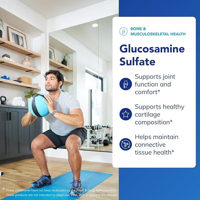 Pure Encapsulations Glucosamine Sulfate 1,000 mg | Supplement for Joint Support and Mobility, Cartilage Health, and Connective Tissue* | 60 Capsules