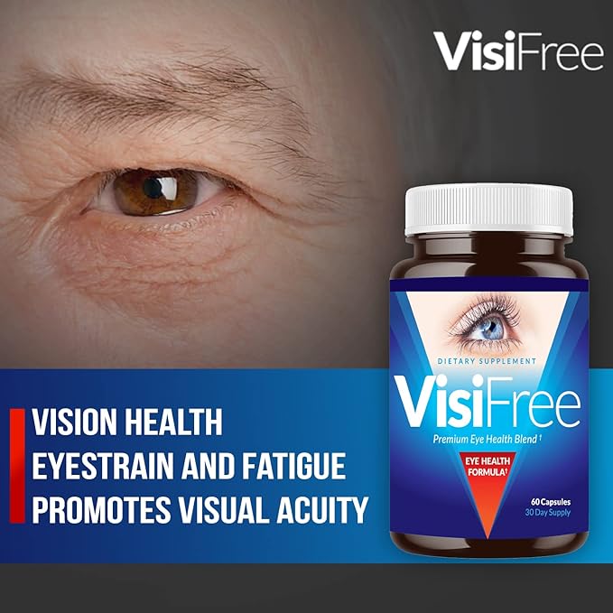 Eye Supplements for Adults - Best Capsules for Eye Health - Includes Vitamin & Mineral for Healthy Clear Vision - Capsules for Eyesight Improvement - 3-Pack