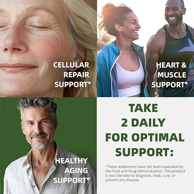 NAD+ Supplement with, Nicotinamide Riboside & Resveratrol 900mg – Anti-Aging Support for Women & Men, NMN Alternative, Vegan Non-GMO - 100 Capsules