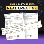 Nutravita Creatine Monohydrate Gummies for Men & Women-5g of Creatine Monohydrate per Serving - Sugar Free,Vegan, Grapes Flavor, 120 Count