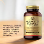Solgar Quercetin Complex with Ester-C Plus - 50 Vegetable Capsules - Immune Health Support - Gentle on The Stomach Vitamin C - Non-GMO, Vegan, Gluten Free, Kosher - 25 Servings