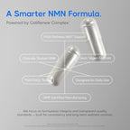 NMN+ 500 mg | NAD+ Support + Energy Production | Integrated Cellular Support Formula | 60 Vegan Capsules