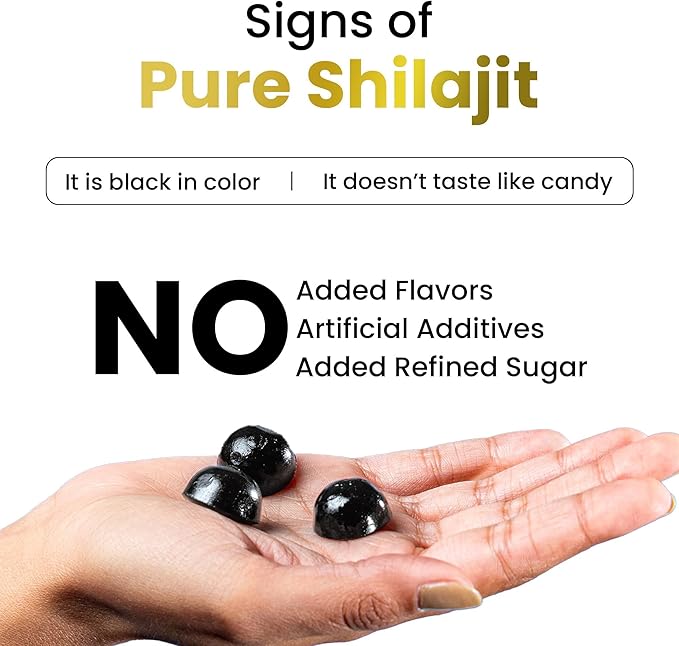 Better Alt Gold+ Shilajit Gummies | with Ashwagandha, Safed Musli,Shilajit Resin & Ginger |Helps Boost Energy & Improves Stamina |1-Month Dietary Supplement|60 Gummies