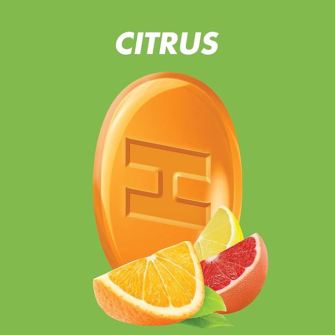 HALLS Defense Assorted Citrus Vitamin C Drops, Dietary Supplement Drops, Economy Pack, 12 Bags (960 Total Drops)