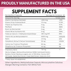 B12 with Hyaluronic Acid, Collagen and Folate – 25000 mcg B12 Complex | Maximize Absorption & Energy | Gluten Free USA Made, B1, B2, B3, B6, B7, B12 vitamins 5000 mcg Methylcobalamin - 60 Capsules
