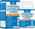 1200MG Liposomal Luteolin Supplement - Maximum Absorption, Antioxidant Boost for the Brain 60 Capsules