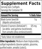 Designs for Health Annatto Tocotrienols with Black Cumin Seed Oil - Annatto-E Synergy Groundbreaking Vitamin E Supplement, Antioxidant Support with Gamma + Delta Tocotrienols (60 Softgels)