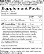 Garden of Life Probiotics for Digestive Health and Gut Health Balance, Primal Defense Ultra Ultimate Formula, 15 Billion CFU and 13 Strains Plus HSOs, Vegetarian and Gluten Free, 60 Capsules