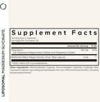 Codeage Liposomal Magnesium Glycinate Supplement - Magnesium Bisglycinate Pills - BioPerine Black Pepper - Liposomal Delivery - Non-GMO, Gluten-Free Mineral - 120 Capsules