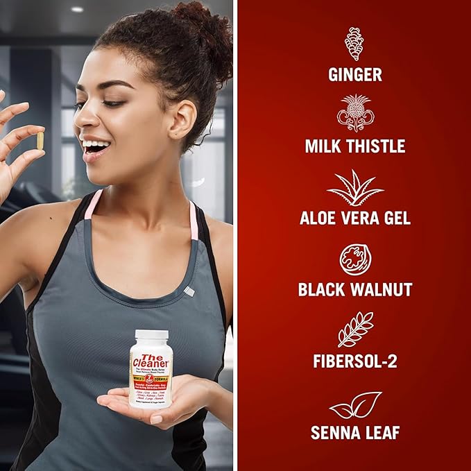Century Systems The Cleaner Detox, Powerful 7-Day Complete Internal Cleansing Formula for Women, Support Digestive Health, 52 Vegetarian Capsules