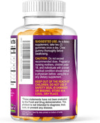 Omega 3 Fish Oil Gummies, Heart Healthy Omega 3 Gummy Supplement with High Absorption DHA & EPA, Extra Strength Joint & Brain Support, Delicious Orange Flavor Fish Oil Nature's Vitamin - 120 Gummies
