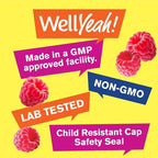 WellYeah Vitamin B12 1000mcg Gummies (2 Pack) - for Energy, Mood, Metabolism and Immune System Support - Vegan Friendly and Gluten-Free, GMO Free and Doctor Recommended - 60 Gummies