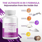 High Potency 5-MTHF (Active Form) with Vitamin B12, Vitamin B6, Magnesium & Black Pepper – Supports Brain Wellness, Heart Health & Nerve Health*