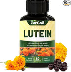 Lutein for Eyes, Lutein 20mg, Lutein and Zeaxanthin Supplements, Eye Supplements, Eyestrain Relief & Support Vision Health, Vegan, 60 Softgels