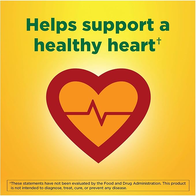 Nature Made Burp-Less Fish Oil 1200 mg One Per Day, 120 Softgels, Fish Oil Omega 3 Supplement for Heart Health (Pack of 3)