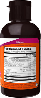 NOW Foods Supplements, Vitamin B-12 Complex Liquid, Energy Production*, Nervous System Health*, 2-Ounce