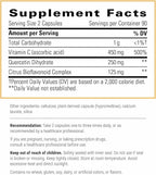 Integrative Therapeutics Vitamin C with Quercetin - Vitamin C Supplement for Immune Support*- Supports Antioxidant Activity* - Vegan, Gluten-Free & Dairy-Free - 180 Capsules (90 Servings)