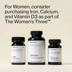 Momentous Iron+ with Vitamin C & Vitamin B Complex - Ferrochel Iron Capsules for Foundational Health Support - NSF Certified for Sport - Gluten-Free - 60 Servings