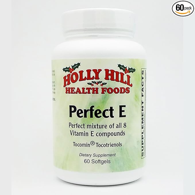 Holly Hill Health Foods, Perfect E Compound, 60 Softgels