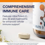 Metagenics ImmuCore - Immune Support with Vitamins C & D3, Zinc, Selenium & Mushroom Extracts* - Antioxidant & Respiratory Support* - Non‑GMO, Gluten‑Free - 90 Tablets