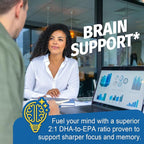 Sugar Free Lutein 20mg 40mg +Vegan Omega 3 DHA EPA