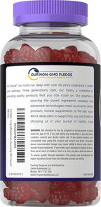Carlyle Melatonin 1mg Gummies | 90 Count | Fruit Flavor Gummy Supplement | Vegan, Non-GMO, Gluten Free