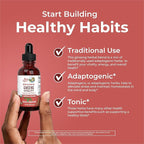 MARYRUTH'S Organics Herbal Supplement for Brain Function | Boost Energy | Memory | Vitality USDA | Ginseng with Ashwagandha | Eleuthero and Maca Root Extract | 1 Fl Oz