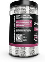 PURE ORIGINAL INGREDIENTS D-Mannose (730 Capsules) No Magnesium Or Rice Fillers, Always Pure, Lab Verified