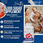 Bricker Labs Joint Comfort and Sugar Balance | Omega Cyclo Mussel for Joint Health + Big-V Triple Strength Vanadyl for Blood Sugar Support