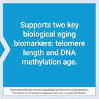 Life Extension® Biological Aging Defense, Healthy Aging Support, DNA methylation, telomere Supplement, Scarlet beebalm, Gluten-Free, Non-GMO, Vegetarian, 30 Capsules