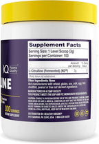 Healthy Origins L-Citrulline Powder 2,000 mg per Serving, 10.6 oz (300g) - American-Made USP Grade Amino Acid Supplement - Supports Nitric Oxide Production, Circulatory Health & Muscle Metabolism