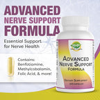 Advanced Nerve Support Formula. Peripheral Neuropathy Supplement with Alpha Lipoic Acid for Healthy Nerve Repair & Function. Maximum Strength Formula, 120 Capsules