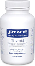Pure Encapsulations Thyroid Support Complex - Supports Thyroid Health* - Antioxidant Infusion - with Ashwagandha & Iodine - Non-GMO & Vegetarian - 120 Capsules