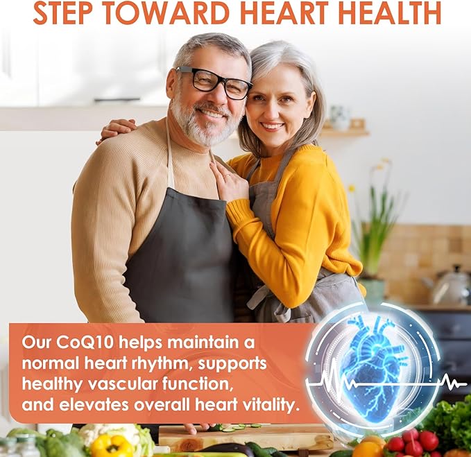 NATURE TARGET Ubiquinol CoQ10 300mg softgels with PQQ & Turmeric, High Absorption Coenzyme Q10 Supplement with ALA & Black Pepper, Antioxidant for Heart & Brain Health, Energy Production, 120 Count