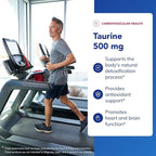 Pure Encapsulations Taurine 500 mg | Amino Acid Supplement for Liver, Eye Health, Antioxidants, Heart, Brain, and Muscles* | 60 Capsules