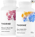 THORNE - Active Aging Multivitamin Bundle - Tailored Nutrition for Men & Women 50+ - 30 Servings