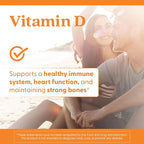 Doctor's Best Vitamin D3 5000IU, Non-GMO, Gluten & Soy Free, Regulates Immune Function, Supports Healthy Bones, White, No Flavour, 180 Count