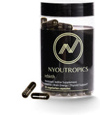 Rebirth by NYOUTROPICS - Nootropic Iodine Supplement (90 Vegan Capsules), Provides Brain Support and Thyroid Support for Women and Men, Non-Accumulating Positive Monovalent Iodine Form