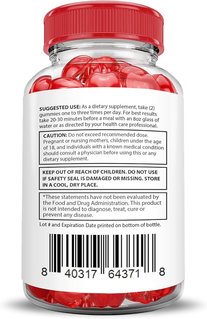Justified Laboratories (5 Pack) Vital Grow XL Extreme 2000MG Performance Gummies Advanced Formula Formulated with ACV Pomegranate Beet Juice Powder B12 Vegan Non GMO 300 Gummys