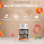 Clean Nutraceuticals Ceylon Cinnamon Capsules + Berberine Turmeric Apple Cider Vinegar Ginseng Bitter Melon Gymnema Milk Thistle Fenugreek Supplement (60 Count (Pack of 2))